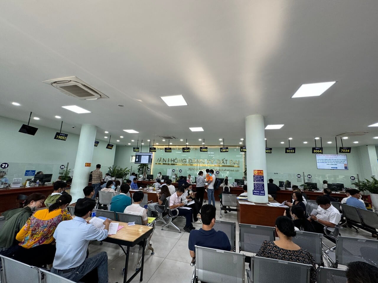 Văn phòng đăng ký đất đai sau sáp nhập