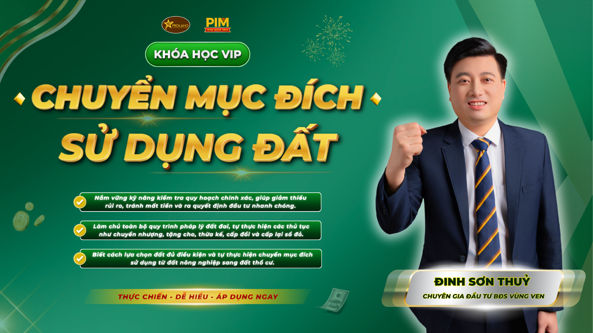Khóa học chuyển mục đích sử dụng đất: Tránh mất tiền oan cho nhà đầu tư 2026