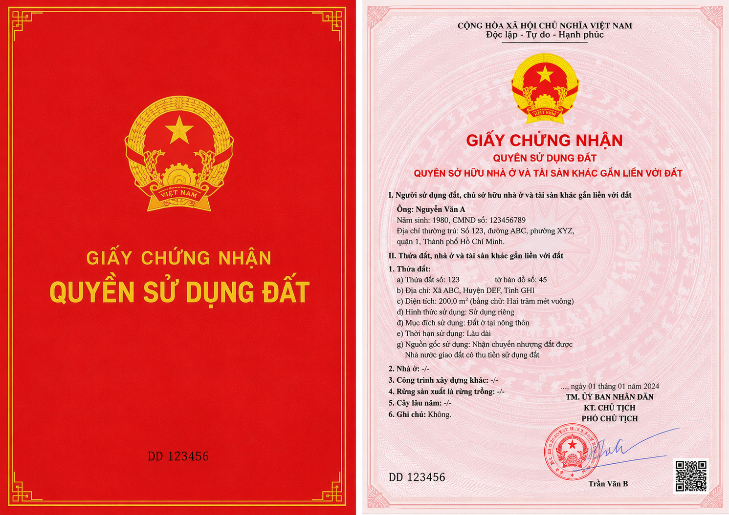 Điều kiện đầu tiên là phải có giấy chứng nhận quyền sử dụng đất và kiếm tra thông tin trên sổ