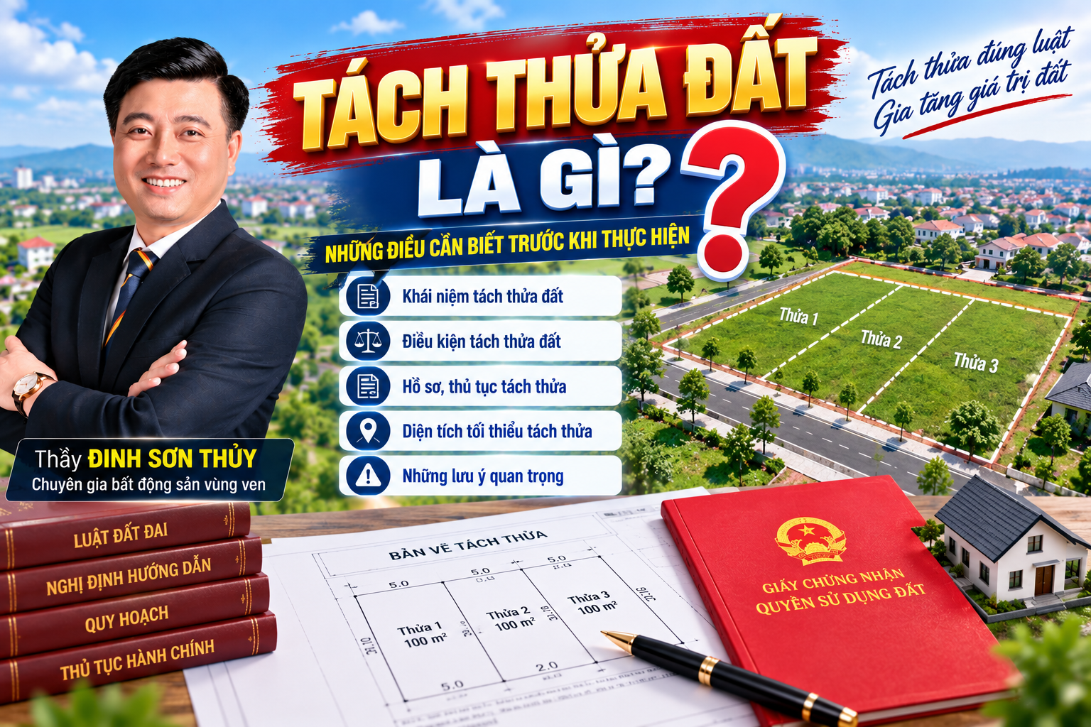 Tách thửa đất là gì?