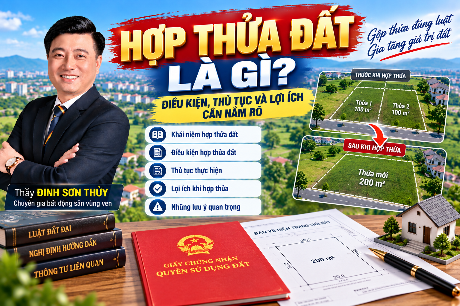 Hợp thửa đất là gì?