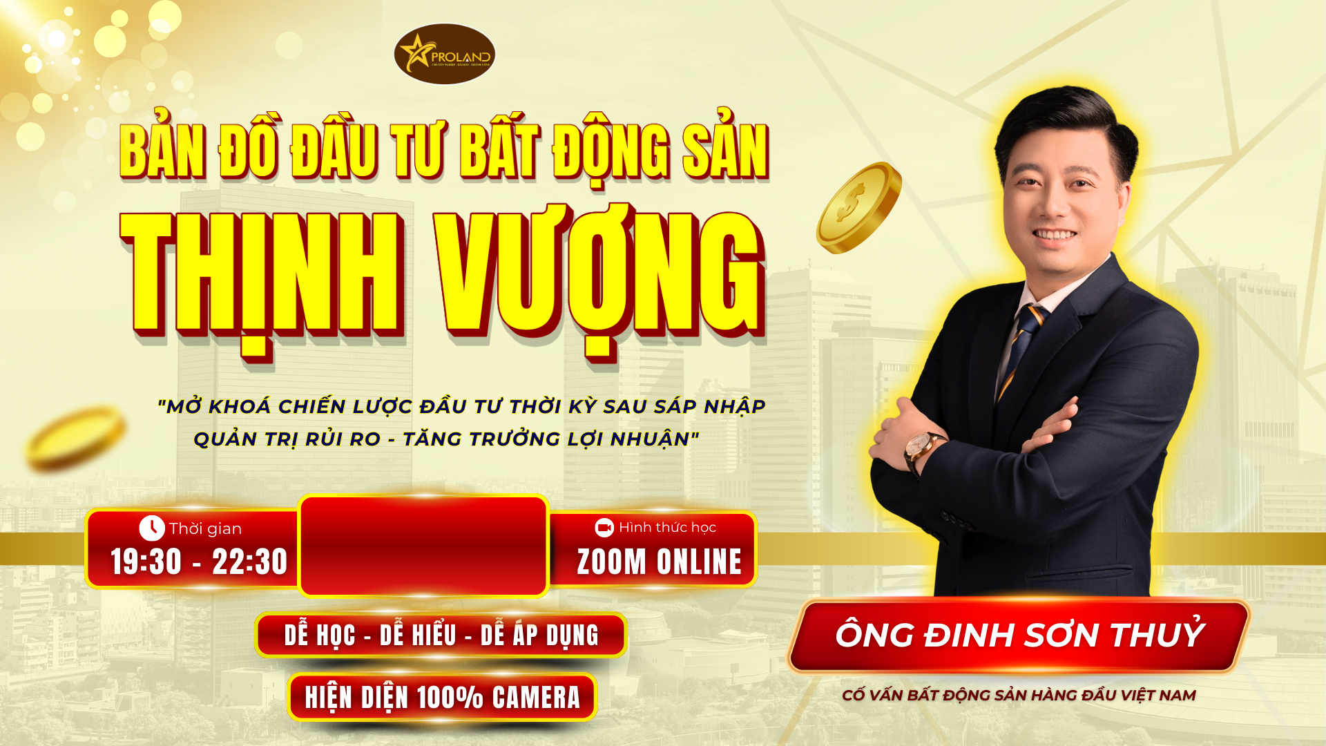 Khóa học “Bản đồ Đầu tư Bất động sản Thịnh vượng