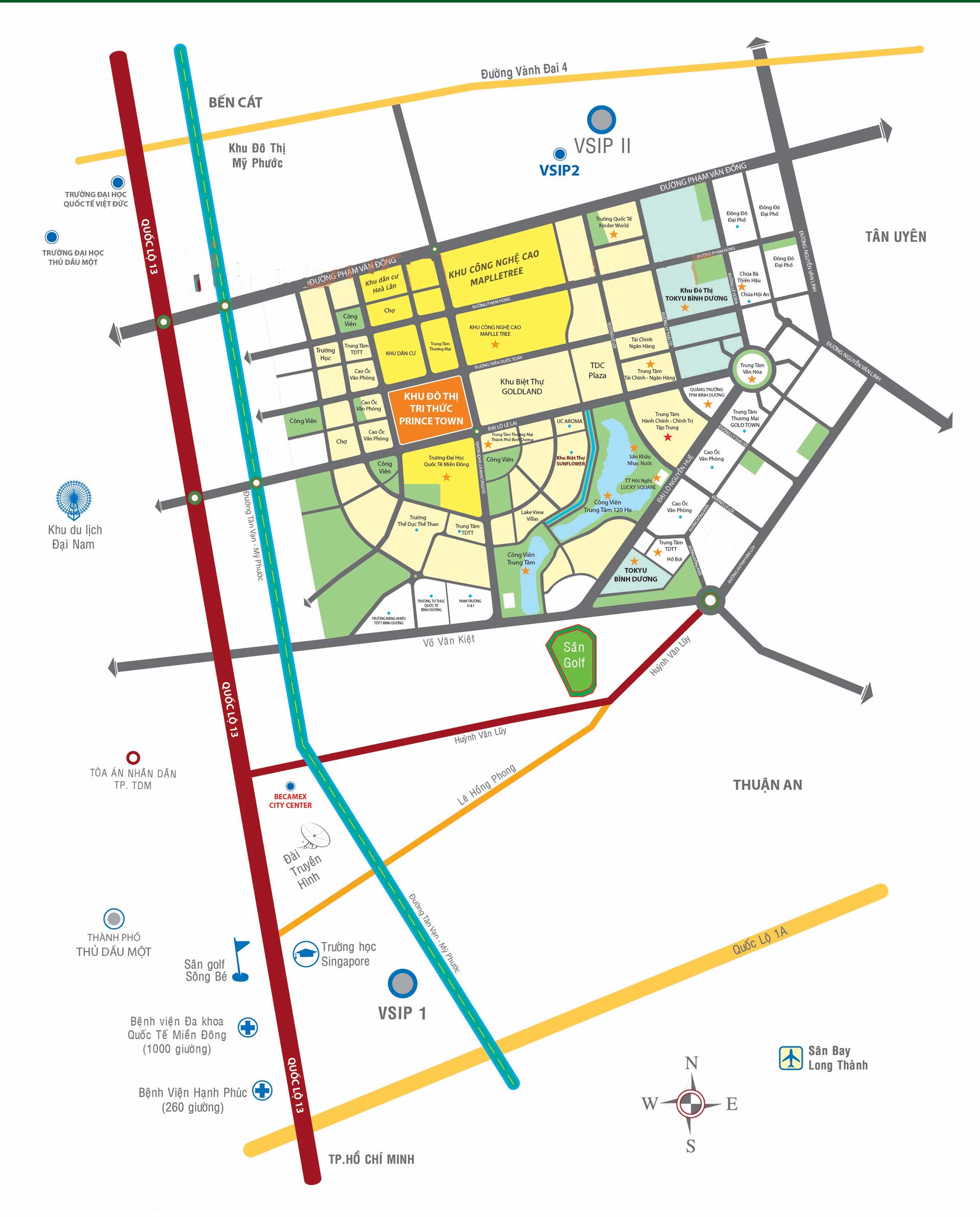 Thông tin quy hoạch Bình Dương mới nhất