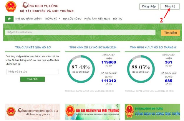 Cách nộp hồ sơ đất đai trực tuyến trên Cổng dịch vụ công