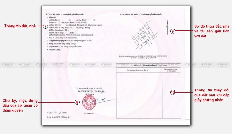Đọc thông tin giấy chứng nhận quyền sử dụng đất